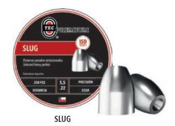 Postón Premium Slug 5,5MM 25GR LATA 250u_