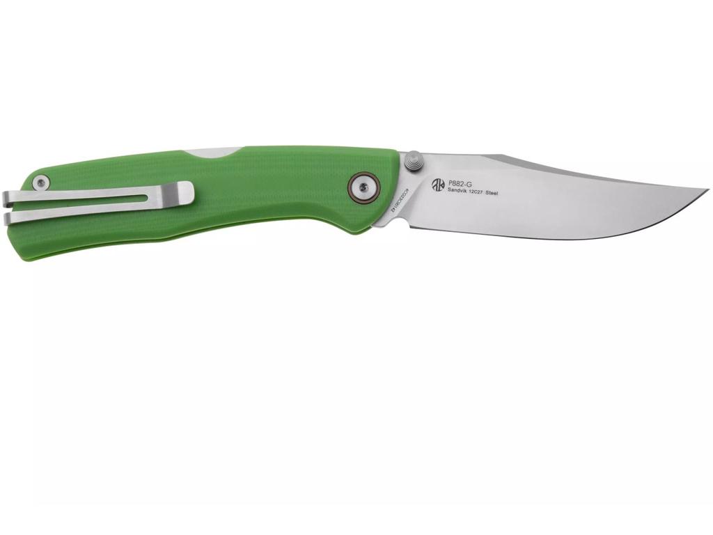 Navaja P882-G - Color: Plateado/Verde