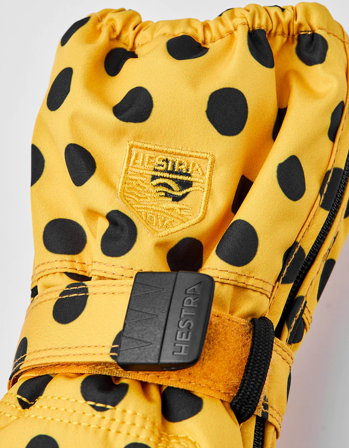 Miniatura Guantes Niños Baby Zip Long - Color: Mustard/print