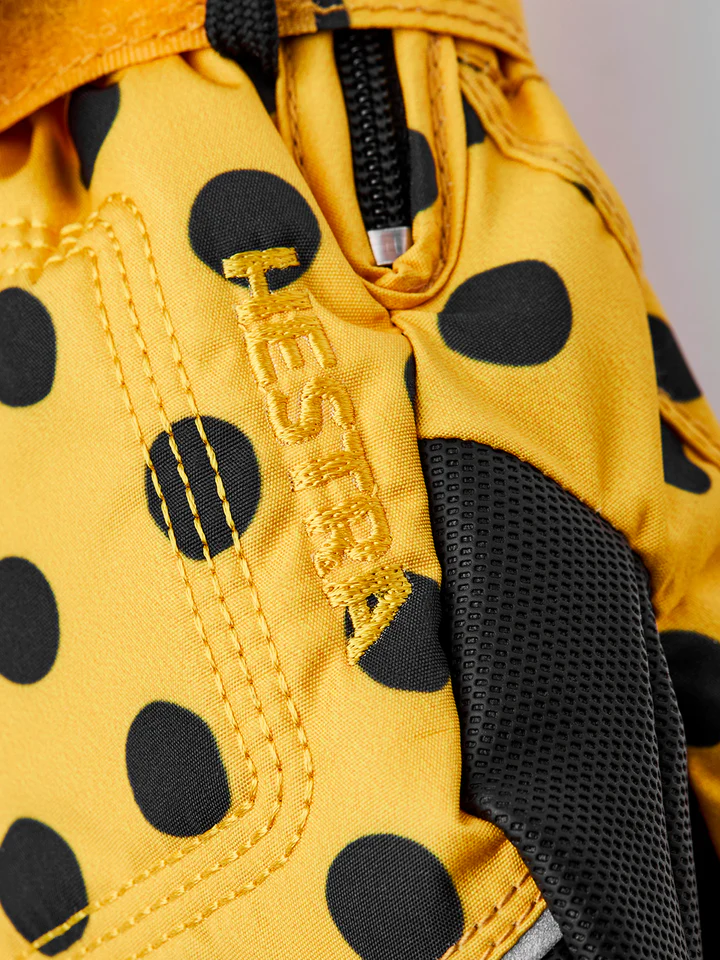 Miniatura Guantes Niños Baby Zip Long - Color: Mustard/print