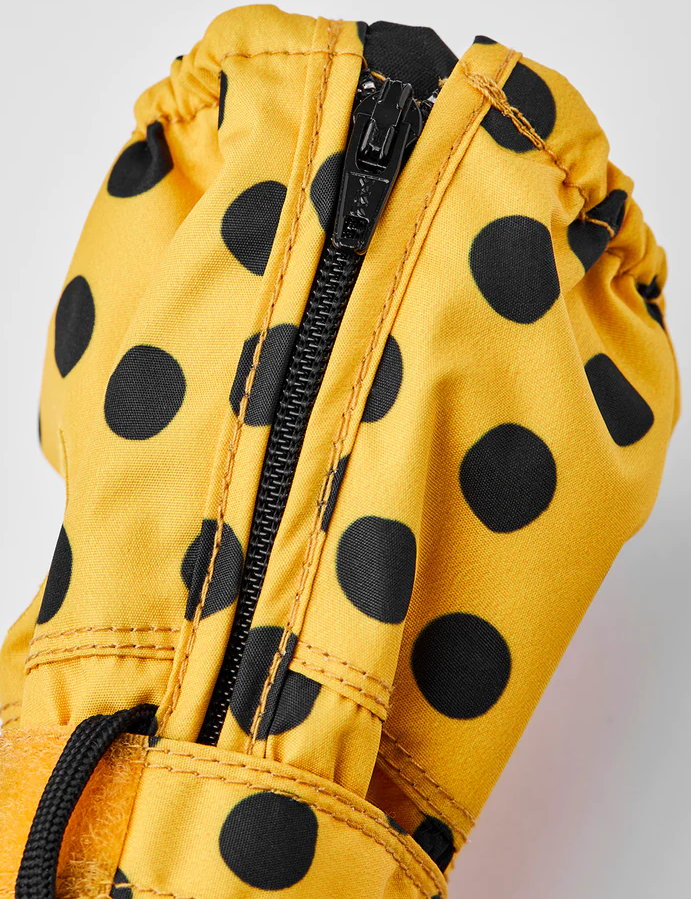 Miniatura Guantes Niños Baby Zip Long - Color: Mustard/print