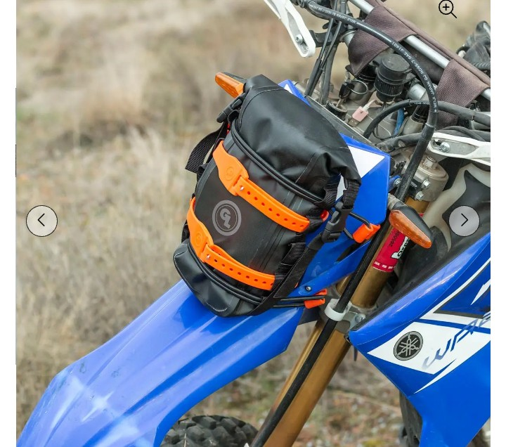 Miniatura Bolso de Guardabarro Giant Loop Fender Bag  - Color: Black