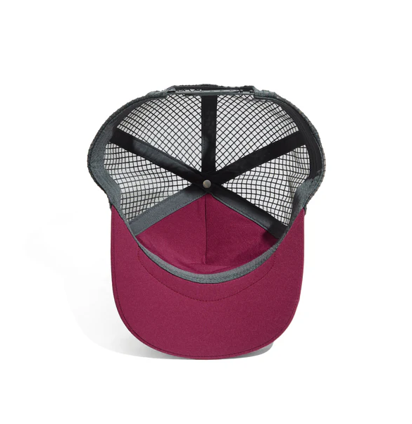 Miniatura Jockey Zeon - Color: Cereza/Gris