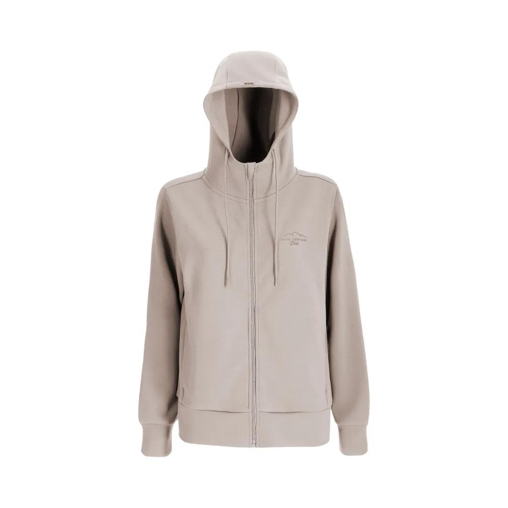 Miniatura Poleron Scuba Mujer - Color: Beige