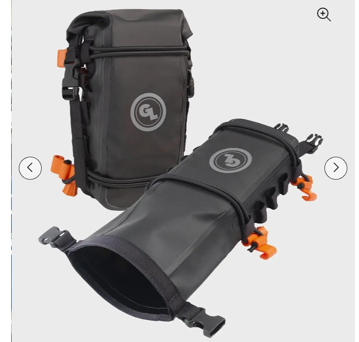 Bolso de Guardabarro Giant Loop Fender Bag  - Color: Black