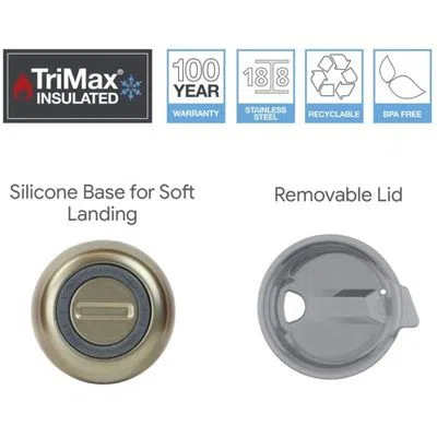 Miniatura  Vaso Térmico Theport 296 ml - Formato: 296 ml