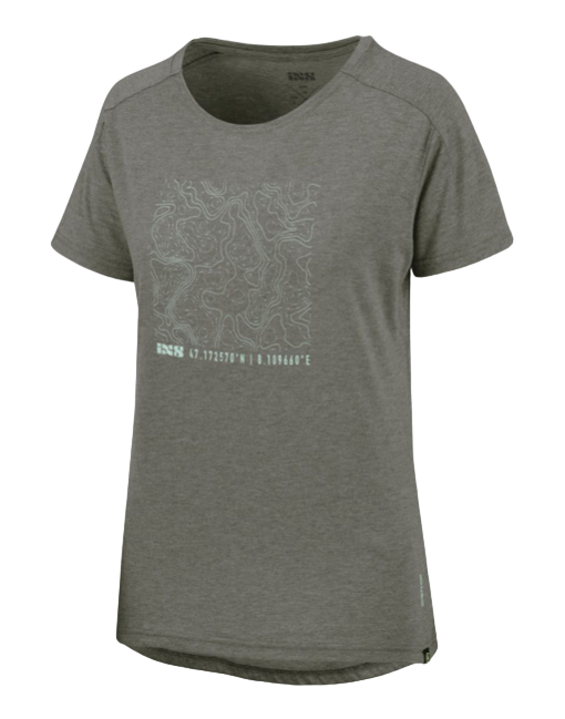 Miniatura Polera Mujer Flow Tech Contour De Bicicleta - Color: Gris