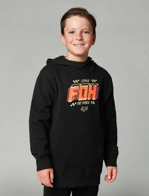 Poleron Lifestyle Niño Fullstop - Color: Negro