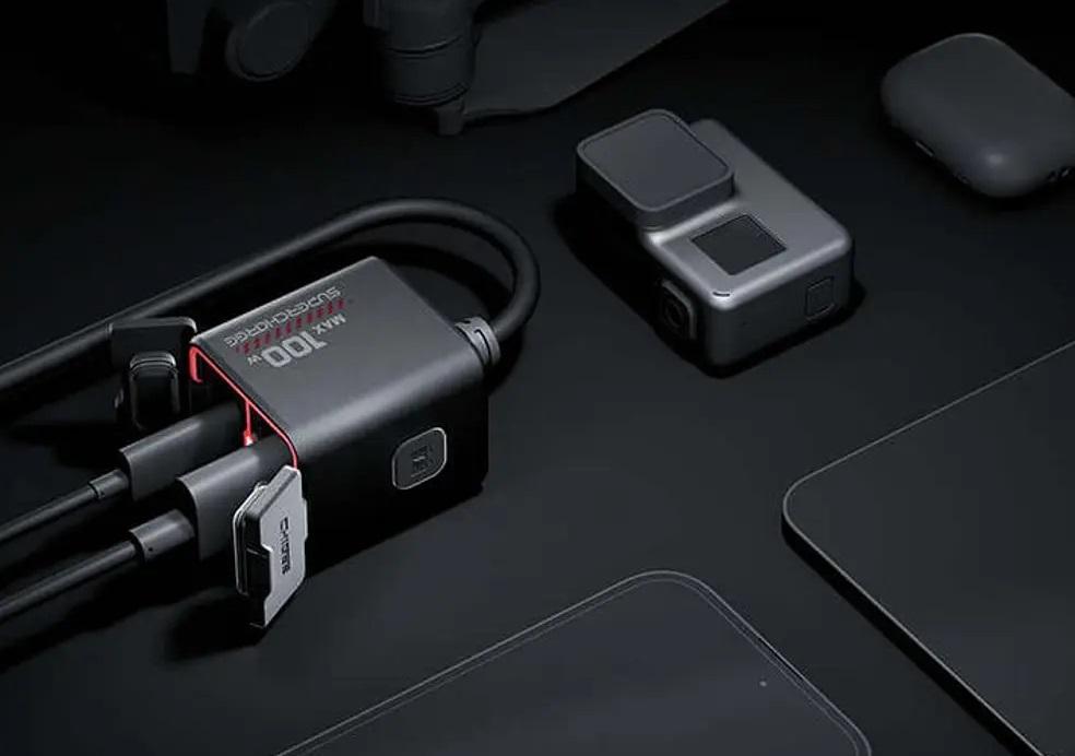 Cargador Doble Usb  Moto 100W Super Carga -