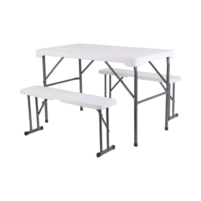 Set Mesa Y Bancos Plegables 113X68.5X73Cm