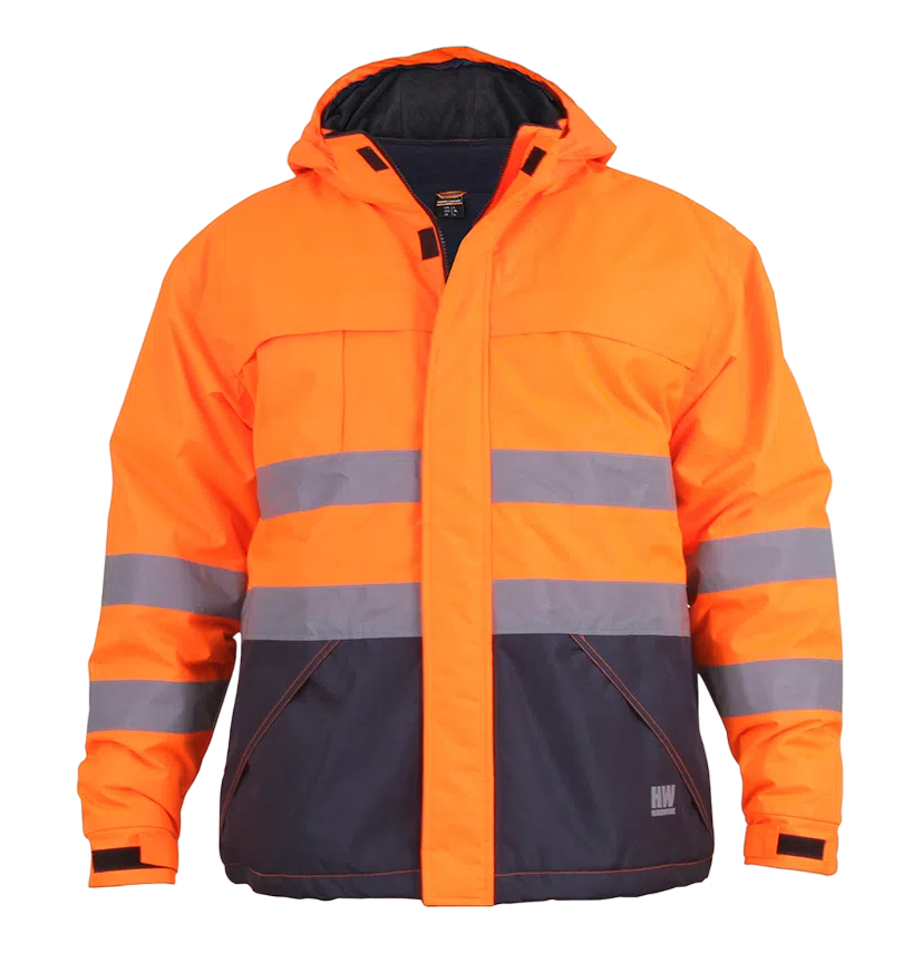 Parka Reflectiva Hombre Siberia Certificada - Color: Naranjo