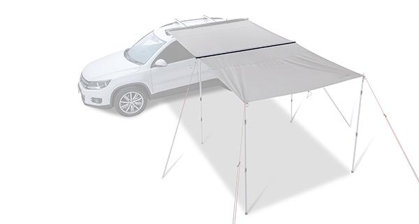 Miniatura Cierre Adaptador Para Extensiones De Toldo Enrollable De 2000 MM - Color: Negro