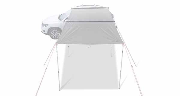 Miniatura Cierre Adaptador Para Extensiones De Toldo Enrollable De 2000 MM - Color: Negro