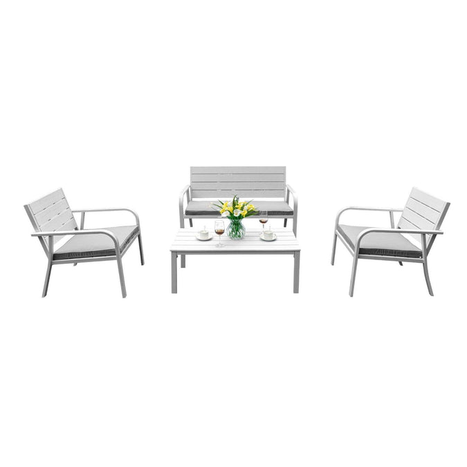 Juego Set Terraza Capri 4 Piezas