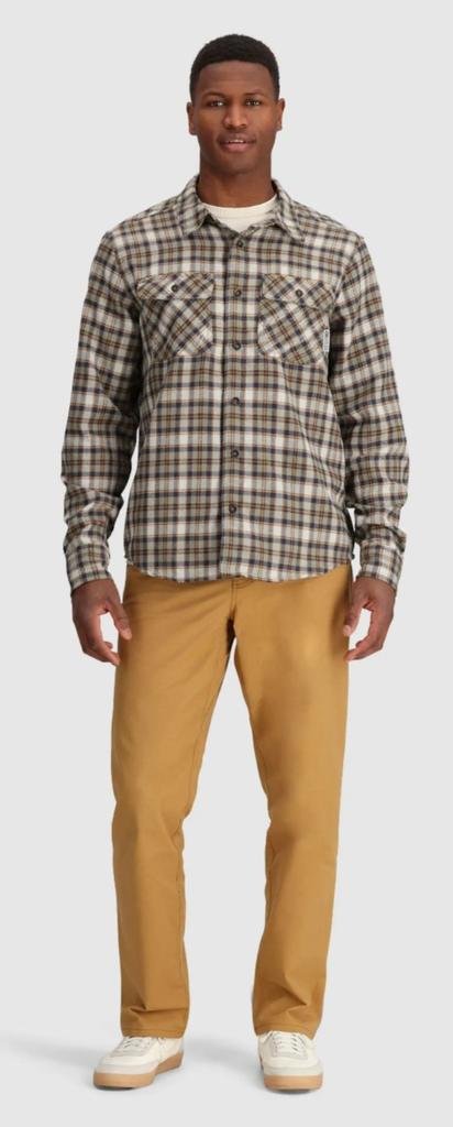 Camisa De Franela Feedback Para Hombre -