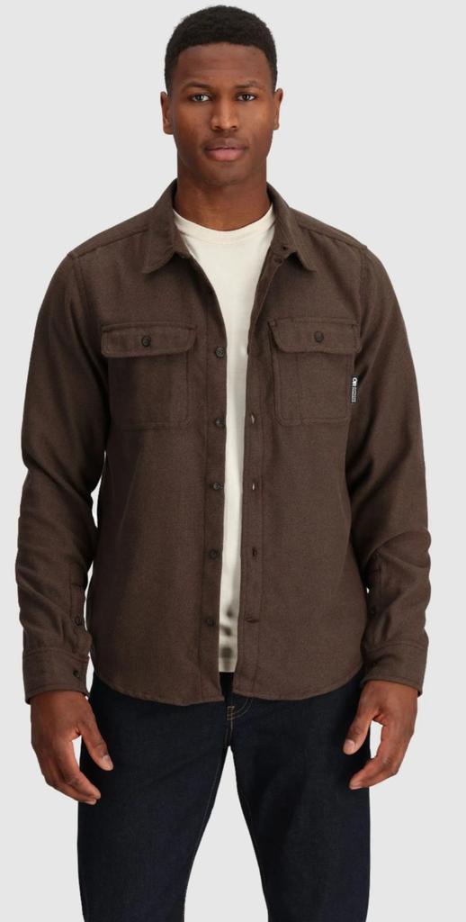 Miniatura Camisa De Franela Feedback Para Hombre -