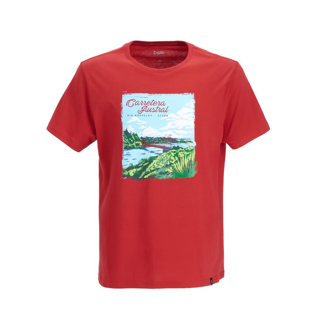 Polera Manga Corta Austral Hombre -