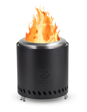 Brasero Sobremesa Sin Humo Fireboss Tabletop 22 cm Black