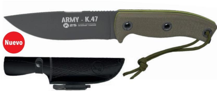 Cuchillo Táctico ARMY K47 #32620_ - Color: Verde