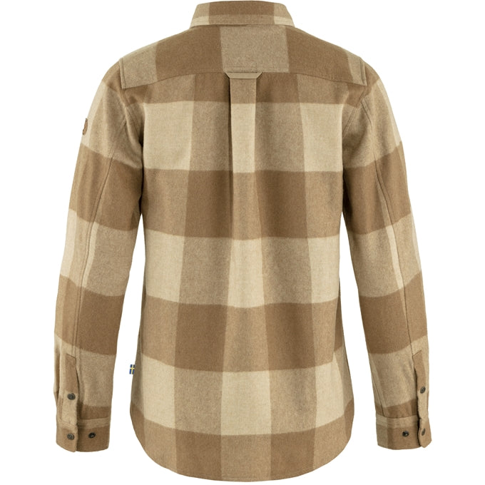 Camisa Mujer Canada Shirt - Color: Buckwheat Brown-Light Beige