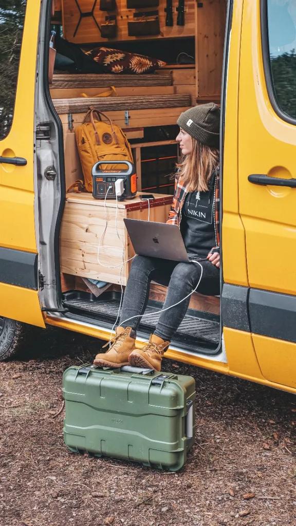 Miniatura Kit Generación Solar Estación Energía 240w + Panel 100w -