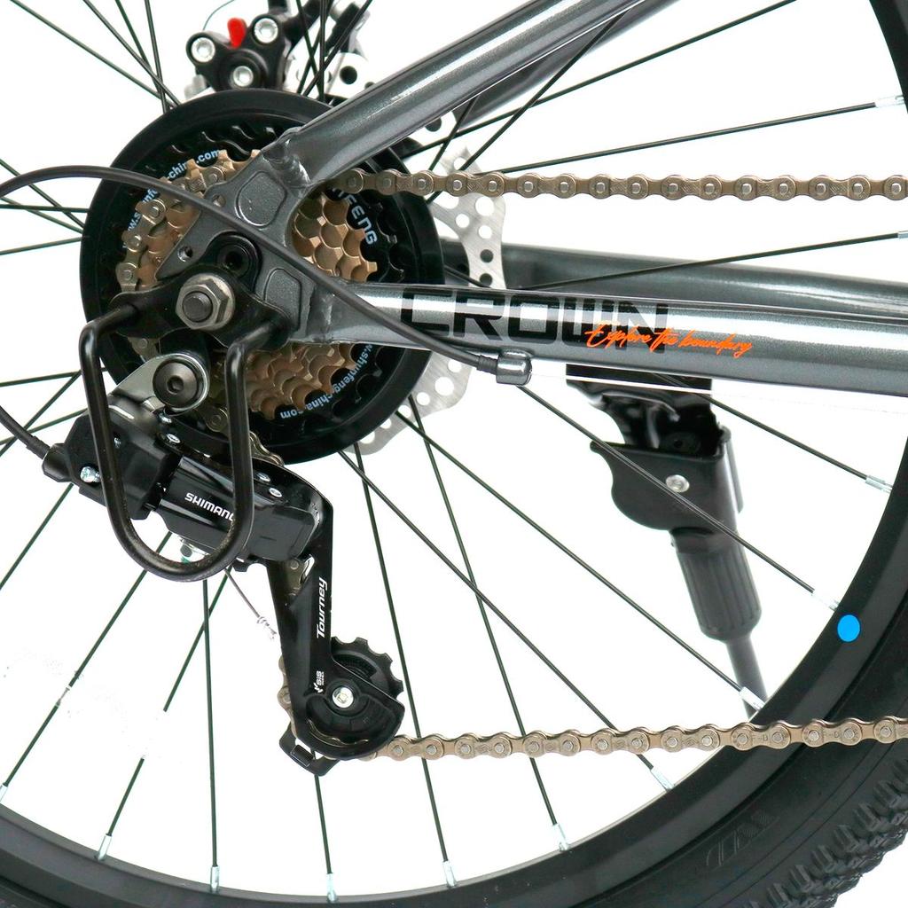 Bicicleta Crown MTB JR 21V 24" Aluminio -
