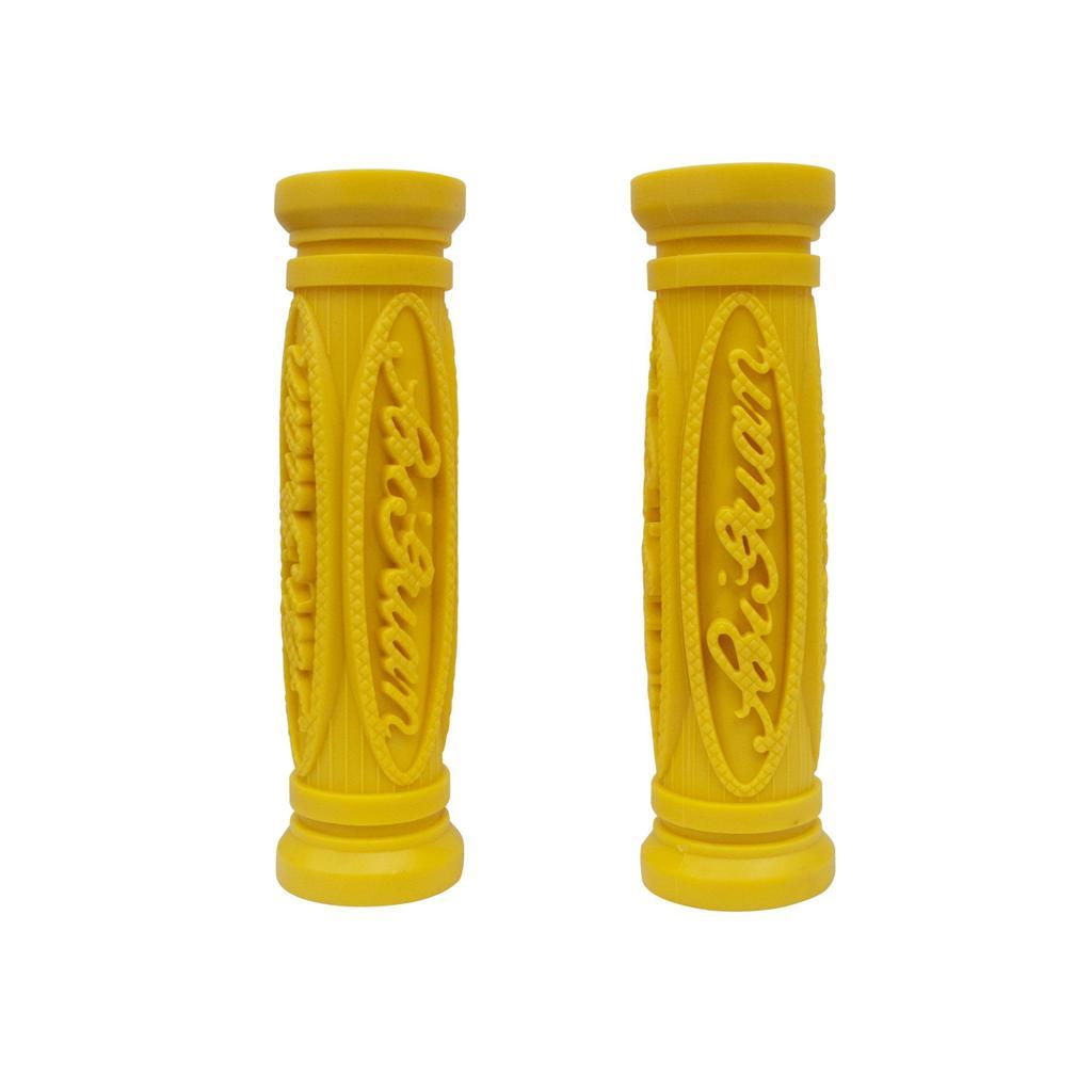 Puño Mtb Goma - Color: Amarillo