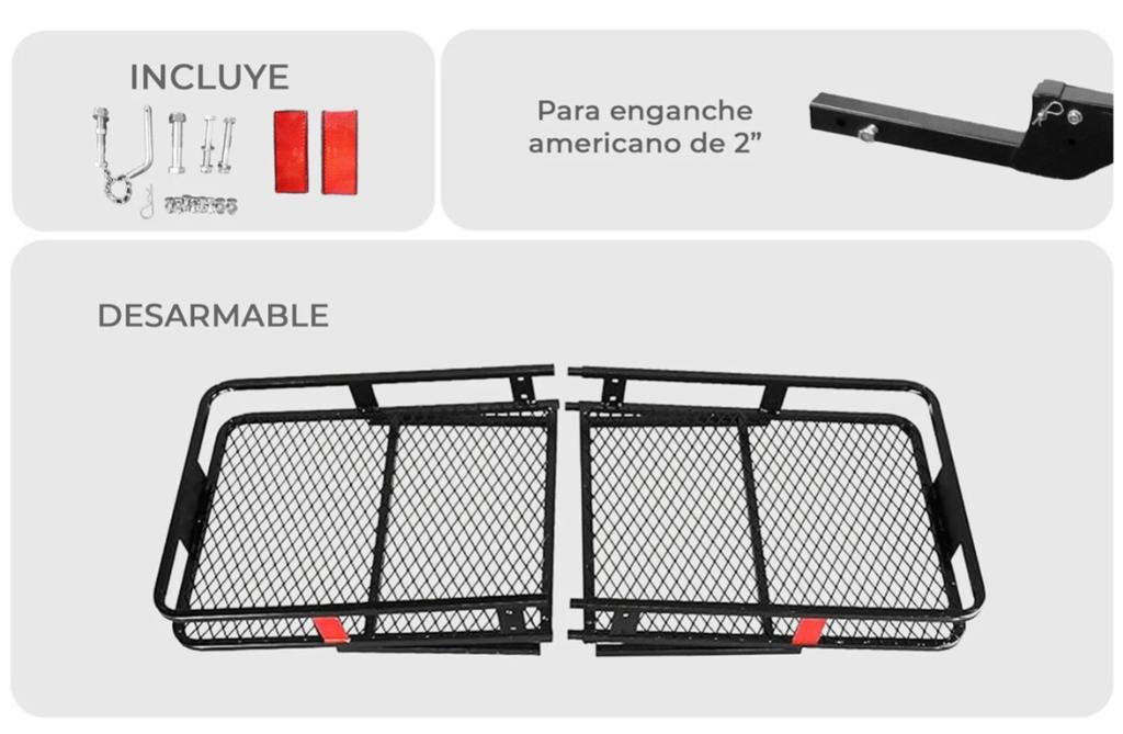 Miniatura Parrilla Para Enganche Con Bolso Seco -