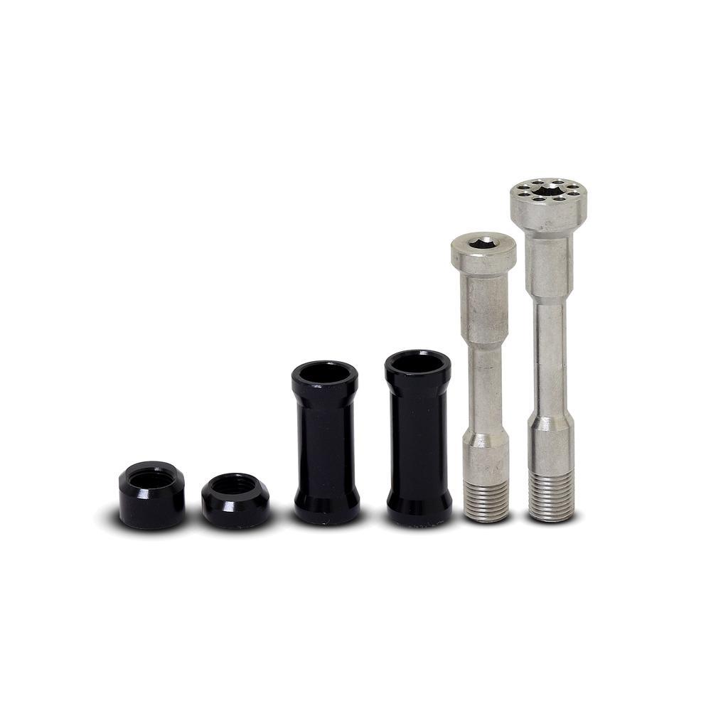 Repuesto Lower link Kit 10 - Color: Negro/Plateado