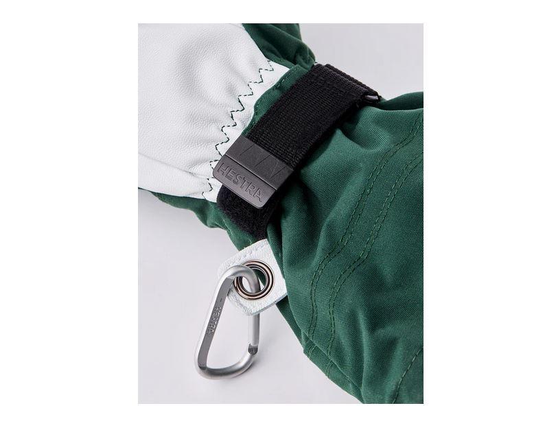 Miniatura Guantes Army Leather Heli Ski - Color: Verde/Blanco