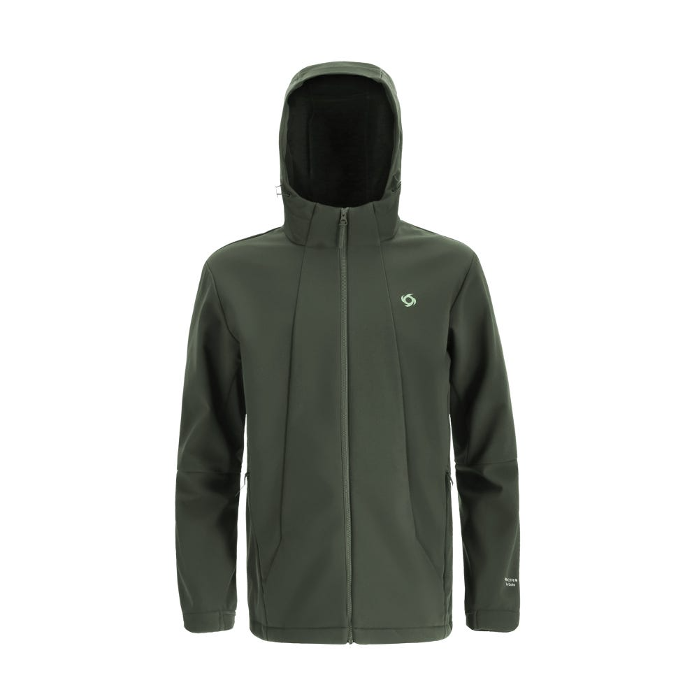 Chaqueta Cortaviento Trent Hombre Verde Oscuro