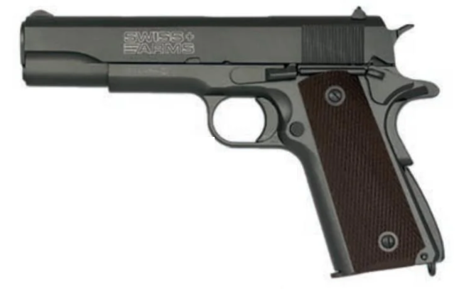 Pistola de Postón Swiss Arms 1911 cal. 4.5 -