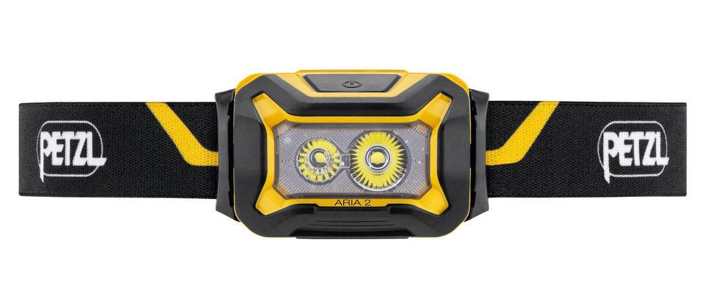 Linterna Frontal Aria 2 - Color: Negro-Amarillo