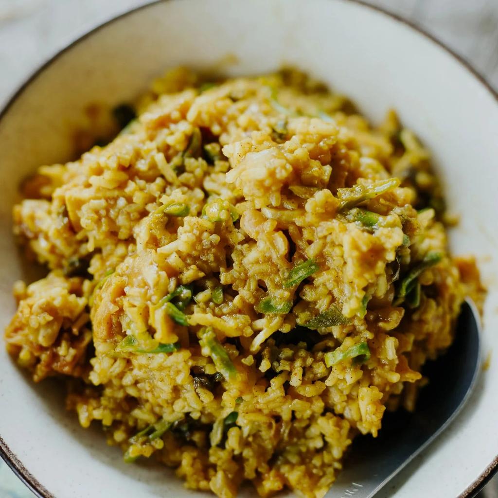 Miniatura Pollo al Curry Tailandés - Color: Celeste