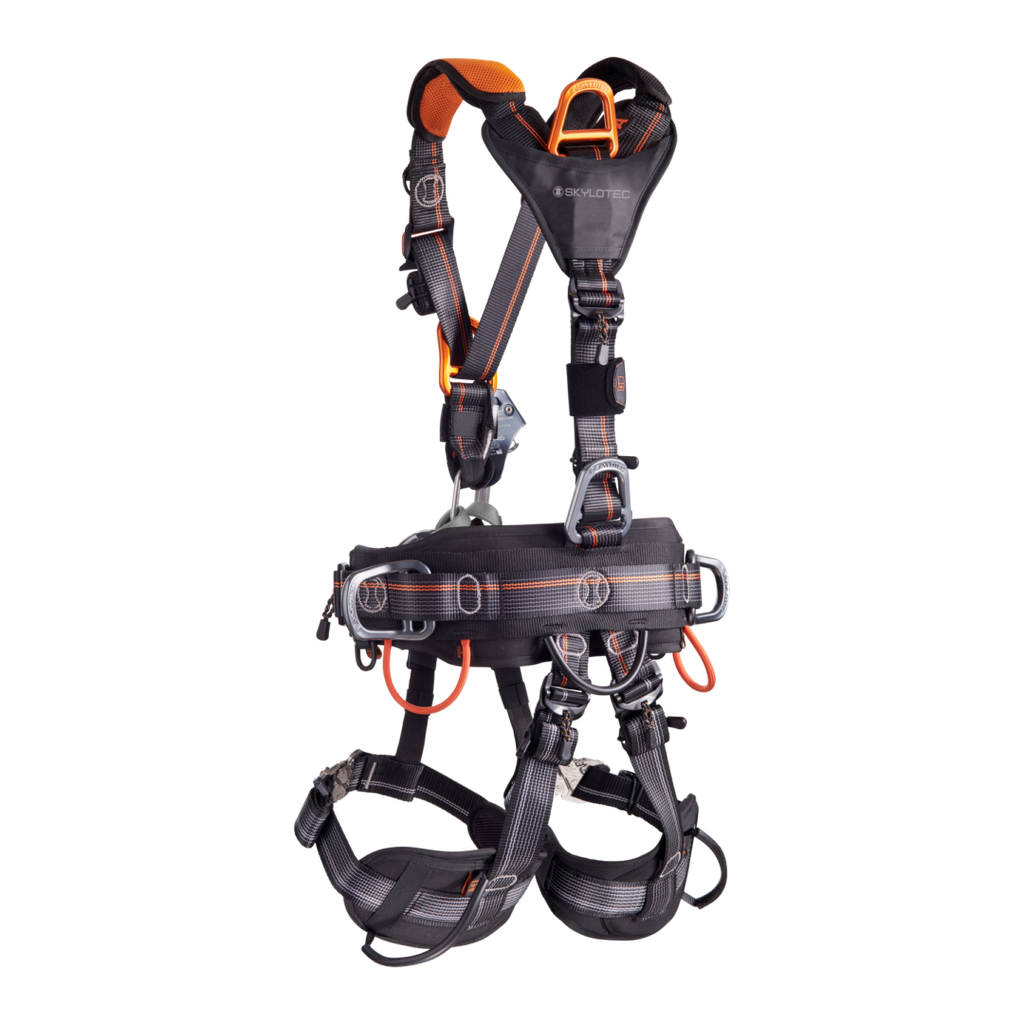 Arnes Integral Industrial Neon Con Bloqueador Ventral - Talla: XS-M