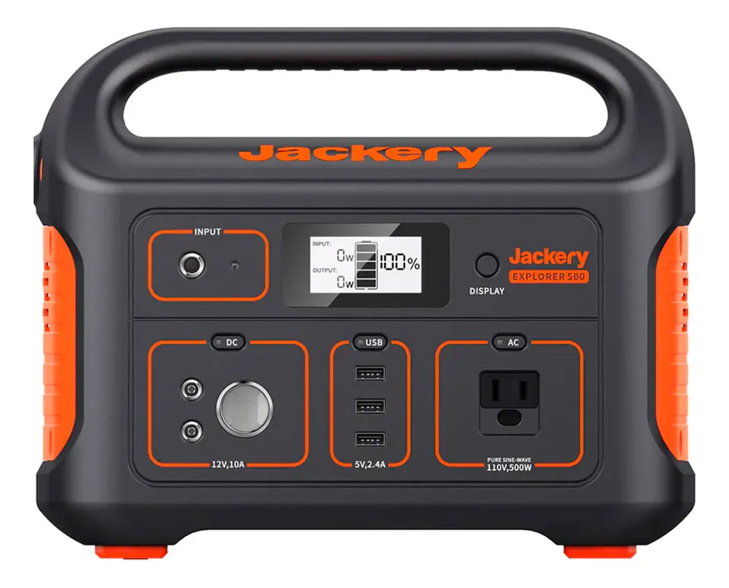 Estación De Energía Portátil Jackery Explorer 500 Outdoor - Color: Negro