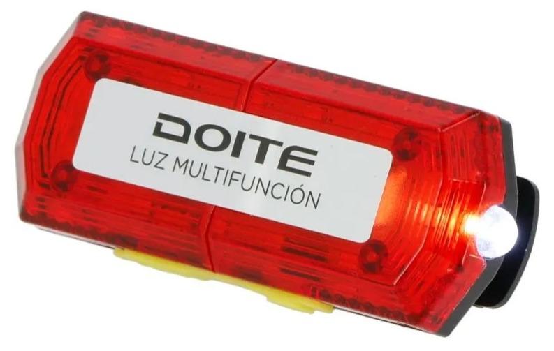 Miniatura Linterna Luz De Emergencia Roja Multifunción  -