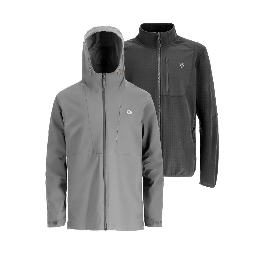 Miniatura Parka 3 En 1 Gert Hombre - Color: Gris