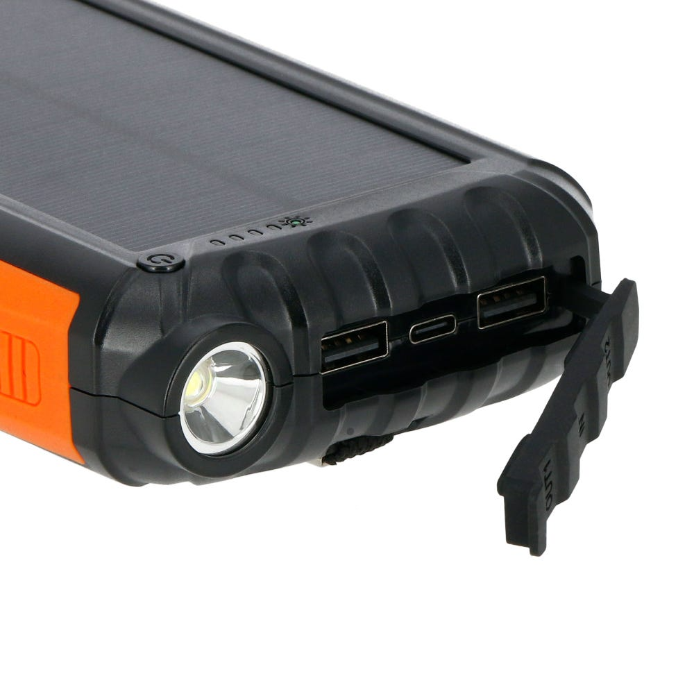 Miniatura Batería Portátil con Panel Solar Fenix -