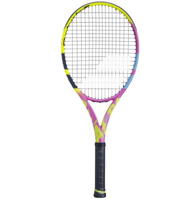 Raqueta Pure Aero Rafa 2024  - Color: Amarillo/Rosado