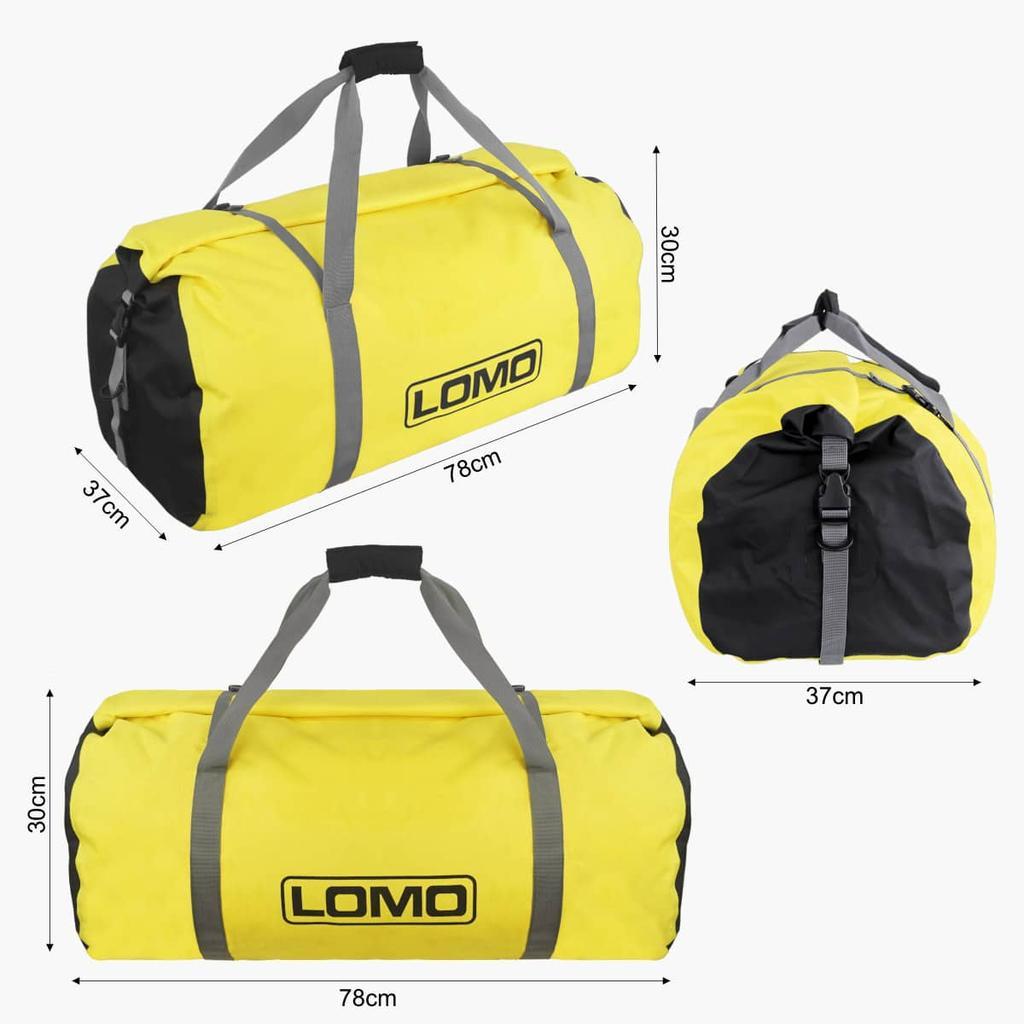 Bolso Seco 60L Dry Bag Holdall - Color: Amarillo