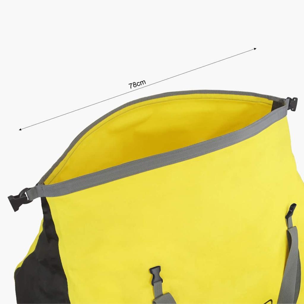 Miniatura Bolso Seco 60L Dry Bag Holdall - Color: Amarillo