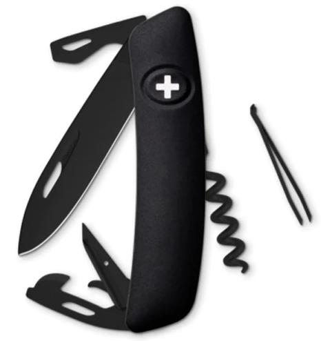 Navaja Suiza D03 All Black 11 Herramientas -