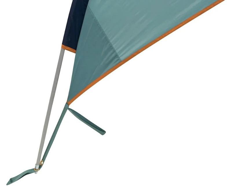 Miniatura Sombrilla Sunshade W/Side Wall - Color: Malachite-Golden Oak