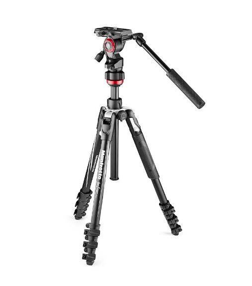 Miniatura Palanca De Trípode De Aluminio Befree Live Con Rótula De Vídeo -