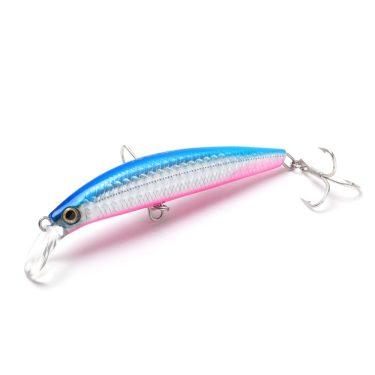 Miniatura Señuelo Pin Tail EZ 28 - Color: Celeste,Rosado,Blanco