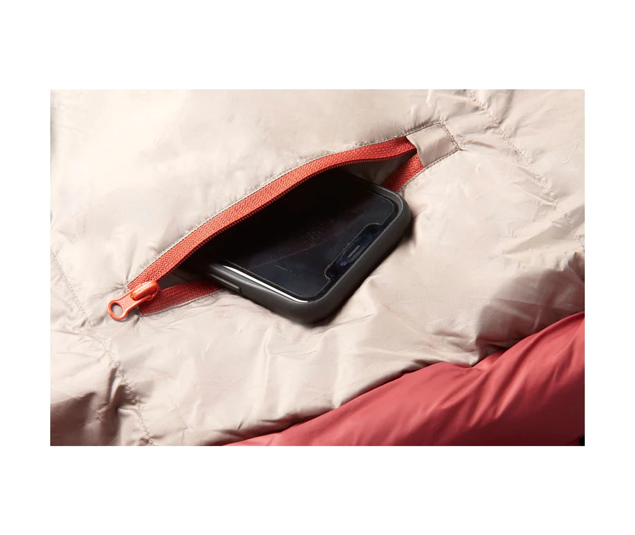 Saco De Dormir Cosmic Kelty -18ºC Long Right - Color: Rojo