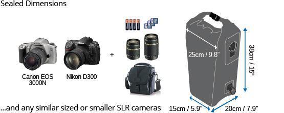 Bolsa Seca Pro-Sports SLR Camera 15Lt -