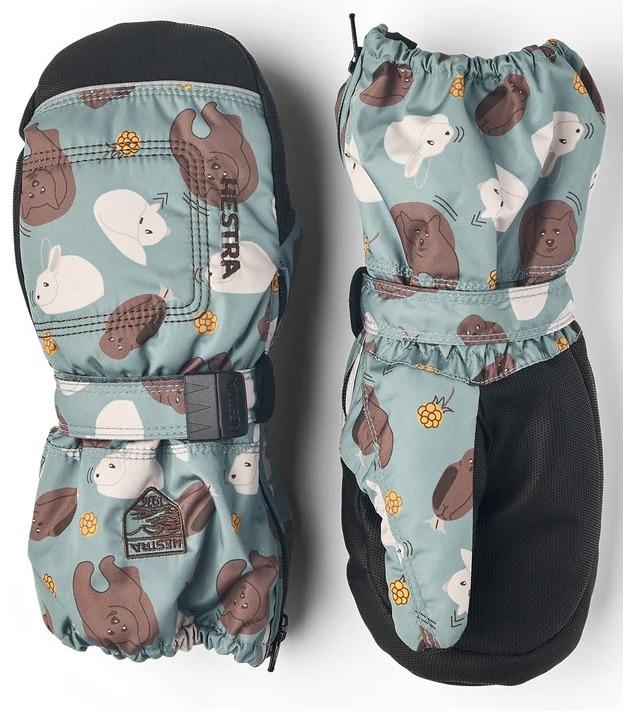 Miniatura Guantes Niños Baby Zip Long - Color: Sea Blue Print