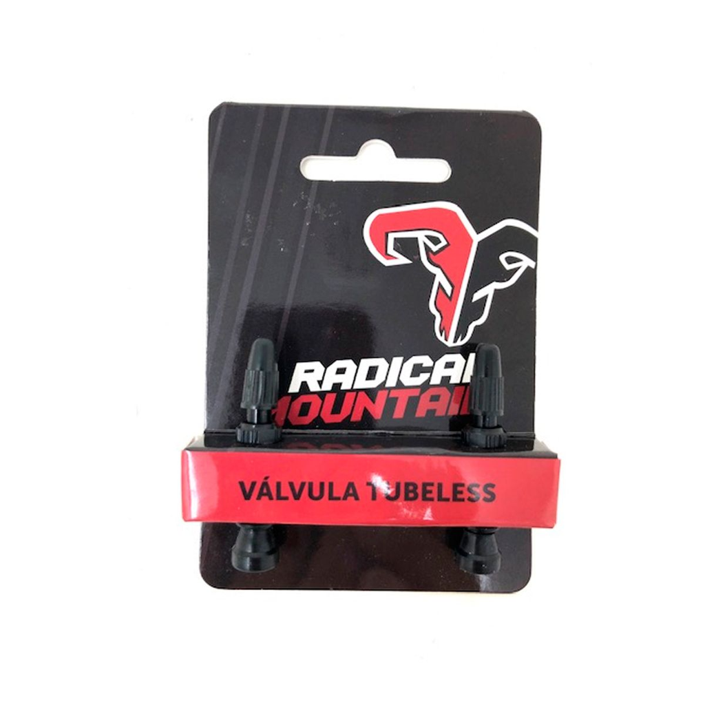 Válvulas Presta F/V Tubeless 2U - Color: Negro